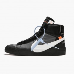 Nike Blazer Mid Off Hvid Grim Reaper AA3832 001 Dame/Herre