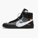 Nike Blazer Mid Off Hvid Grim Reaper AA3832 001 Dame/Herre