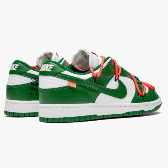 Nike Dunk Low Off Hvid Pine Grøn CT0856 100 Dame/Herre