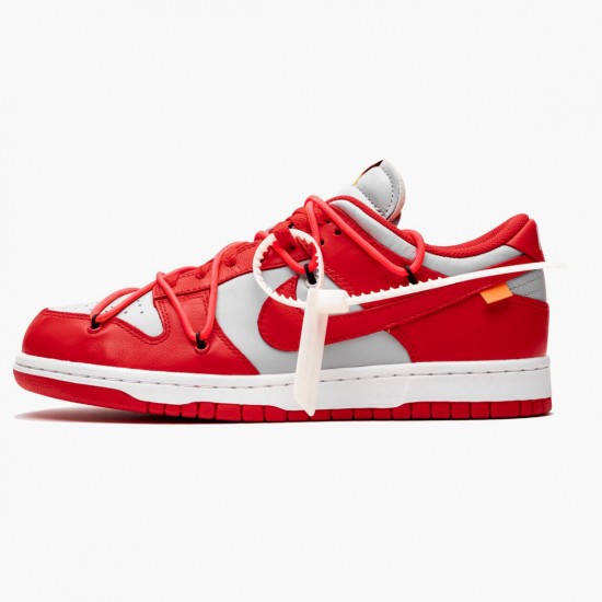 Nike Dunk Low Off Hvid University Rød CT0856 600 Dame/Herre