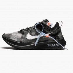 Nike Zoom Fly Off Hvid Sort Silver 588 001 Dame/Herre