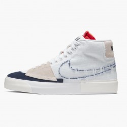 Nike SB Blazer Mid Edge Hack Pack Hvid 