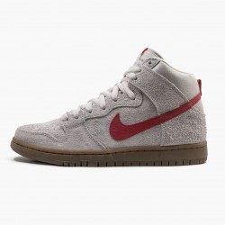 Nike Dunk High Pro SB Birch Hyper Rød 305050 206 Dame/Herre