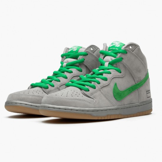 Nike Dunk SB High Silver Box 313171 039 Herre