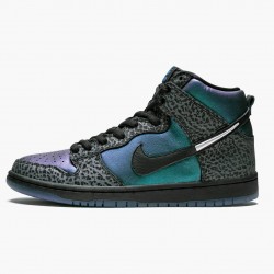 Nike SB Dunk High Sort Sheep Hornet BQ6827 001 Dame/Herre