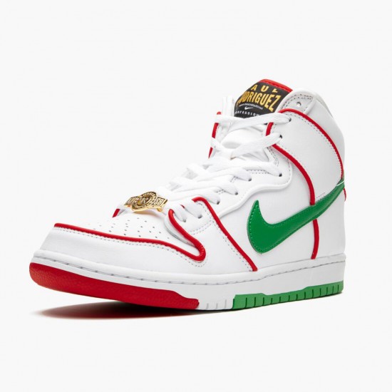 Nike SB Dunk High Paul Rodriguez Mexico CT6680 100 Dame/Herre