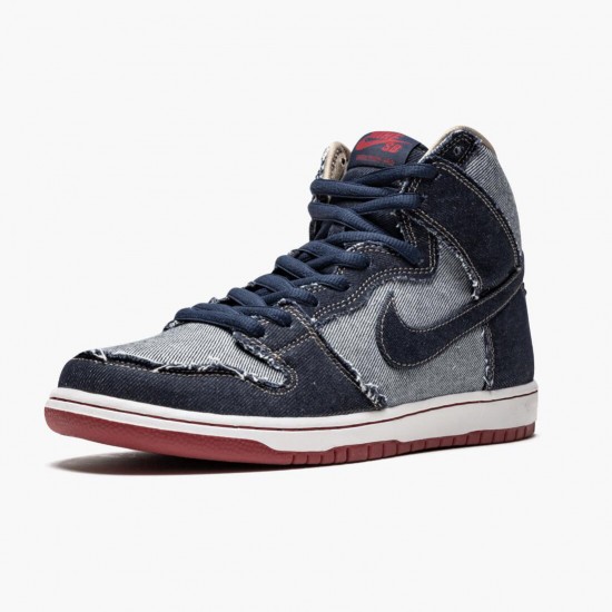 Nike SB Dunk High Reese Forbes Denim CT6680 100 Herre