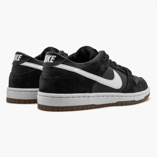 Nike SB Dunk Low Sort Hvid Gum 854866 019 Herre