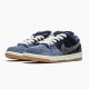 Nike SB Dunk Low Denim Sashiko CV0316 400 Dame/Herre