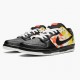 Nike SB Dunk Low Raygun Tie Dye Sort BQ6832 001 Dame/Herre