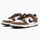 Nike SB Dunk Low Hvid Sort Trail End Brown 304292 102 Herre