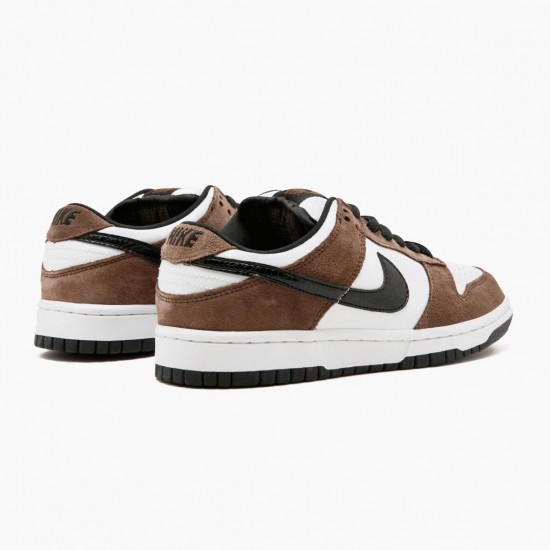 Nike SB Dunk Low Hvid Sort Trail End Brown 304292 102 Herre