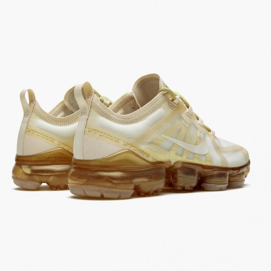 Nike Air VaporMax 2019 Cream Light Bone AR6632 101 Dame