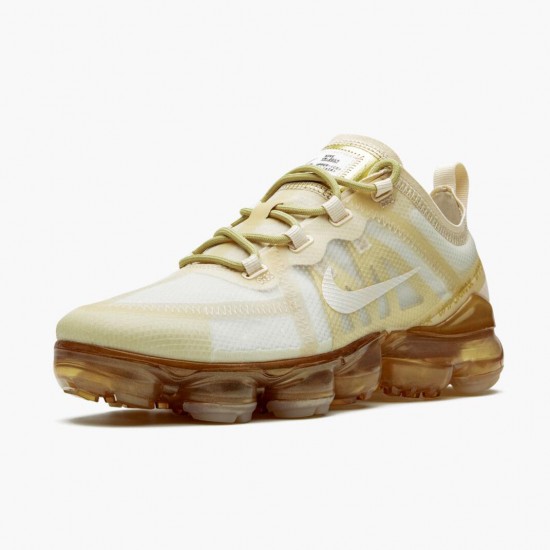 Nike Air VaporMax 2019 Cream Light Bone AR6632 101 Dame