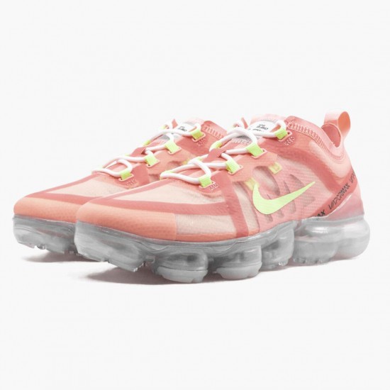 Nike Air VaporMax 2019 Lyserød Tint Barely Volt AR6632 602 Dame