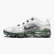 Nike Air VaporMax 2019 Premium Hvid Platin Tint Lime Blast AT6810 100 Dame/Herre