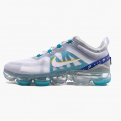 Nike Air VaporMax 2019 Hvid University Guld Wolf Grå CI1240 102 Dame/Herre 