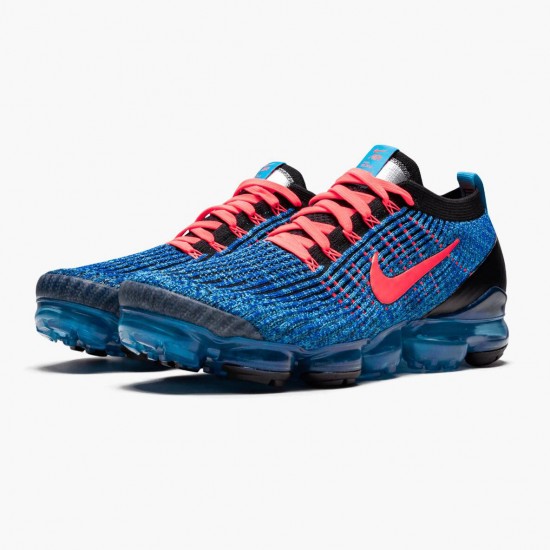 Nike Air VaporMax Flyknit 3 Blå Fury 900 401 Herre