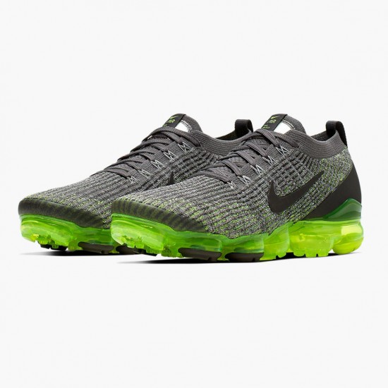 Nike Air VaporMax Flyknit 3 Gunsmoke Volt 900 009 Herre