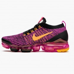 Nike Air VaporMax Flyknit 3 Laser Fuchsia Laser Orange 910 600 Dame 