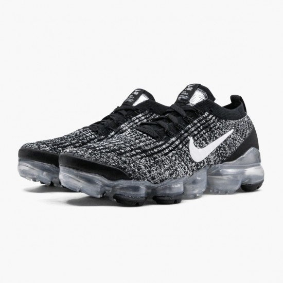 Nike Air VaporMax Flyknit 3 Oreo 910 001 Dame/Herre