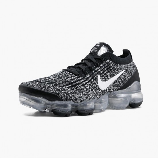 Nike Air VaporMax Flyknit 3 Oreo 910 001 Dame/Herre