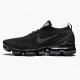 Nike Air VaporMax Flyknit 3 Triple Sort 910 002 Herre