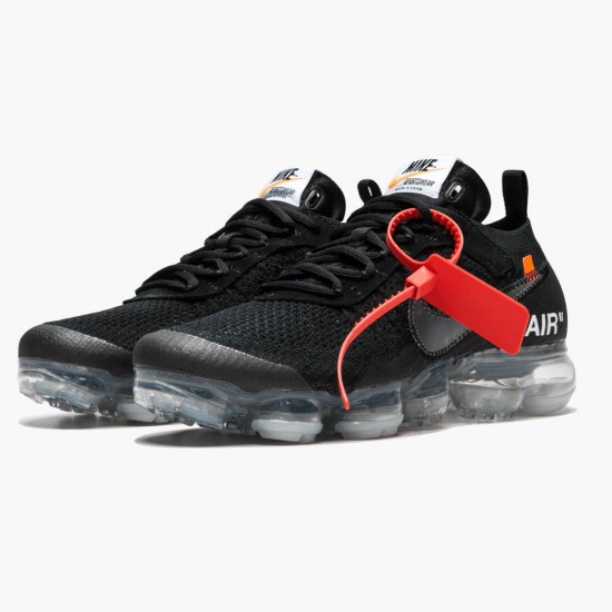 Nike Air VaporMax Off-Hvid Sort AA3831 002 Dame/Herre