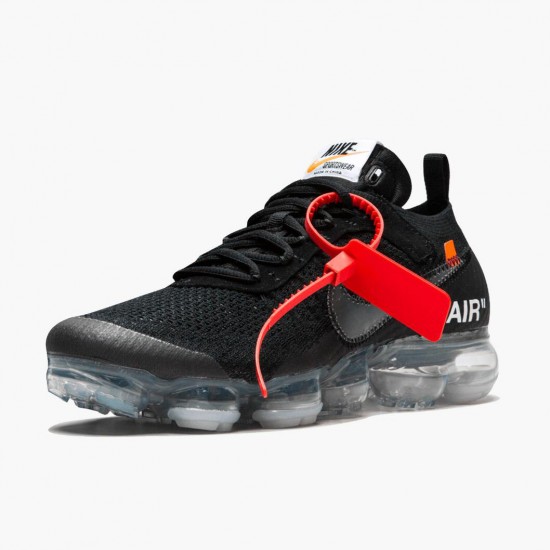 Nike Air VaporMax Off-Hvid Sort AA3831 002 Dame/Herre