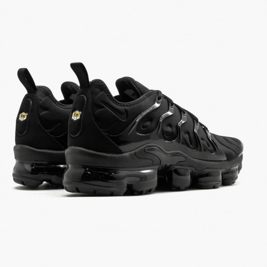 Nike Air VaporMax Plus Triple Sort 924453 004 Herre