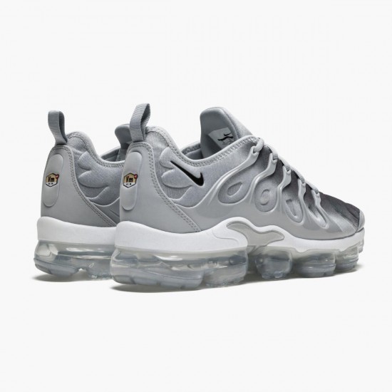 Nike Air VaporMax Plus Wolf Grå Sort 924453 007 Dame