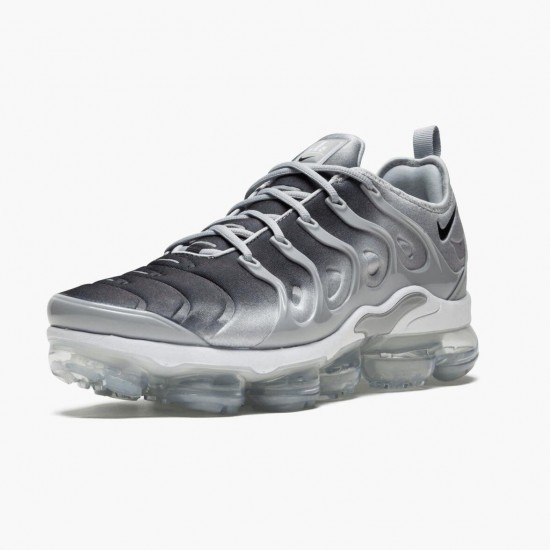 Nike Air VaporMax Plus Wolf Grå Sort 924453 007 Dame