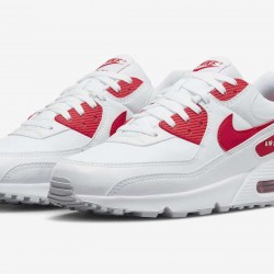 Nike Air Max 90 Hvid Rød dx8966-100