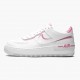 Dame Nike Air Force 1 Low Shadow Hvid/Magic Flamingo CI0919-102