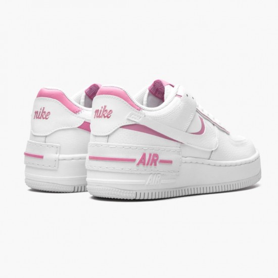 Dame Nike Air Force 1 Low Shadow Hvid/Magic Flamingo CI0919-102