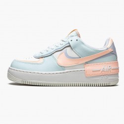 Dame Nike Air Force 1 Shadow Barely Grøn Crimson Tint CU8591 104