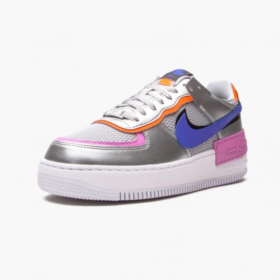 Dame Nike Air Force 1 Shadow Metallic Silver CW6030-001