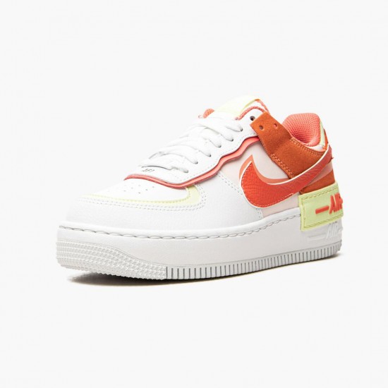 Dame Nike Air Force 1 Shadow Hvid Magic Ember CI0919-110