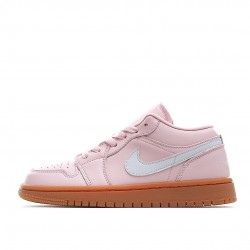 Nike Air Jordan 1 Low Arctic Lyserød Gum DC0774-601 Dame/Herre