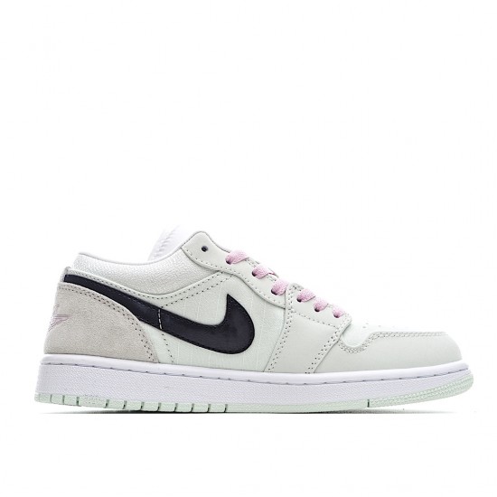 Nike Air Jordan 1 Low Barely Grøn CZ0776-300 Dame/Herre