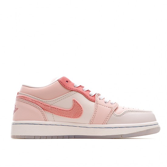 Nike Air Jordan 1 Low Lyserød Beige DC0774-105 Dame/Herre