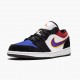 Nike Air Jordan 1 Low Lakers Top 3 Dame/Herre CJ9216 051 Sort/Field Lilla-Hvid