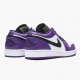 Nike Air Jordan 1 Retro Low Court Purple Dame/Herre 553558 500 Court Lilla/Sort-Hvid