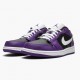 Nike Air Jordan 1 Retro Low Court Purple Dame/Herre 553558 501 Court Lilla/Hvid-Sort