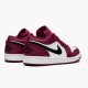 Nike Air Jordan 1 Retro Low Noble Red Dame/Herre 553558 604 Noble Rød/Sort-Hvid