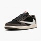 Nike Air Jordan 1 Retro Low OG SP Travis Scott Dame/Herre CQ4277 001 Sort/Sail-Dark Mocha/Universi