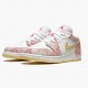 Nike Air Jordan 1 Low SE GS Paint Drip Arctic Punch CW7104 601 Dame