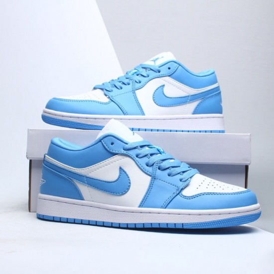 Nike Air Jordan 1 Low UNC University Blå/Hvid AO9944 441