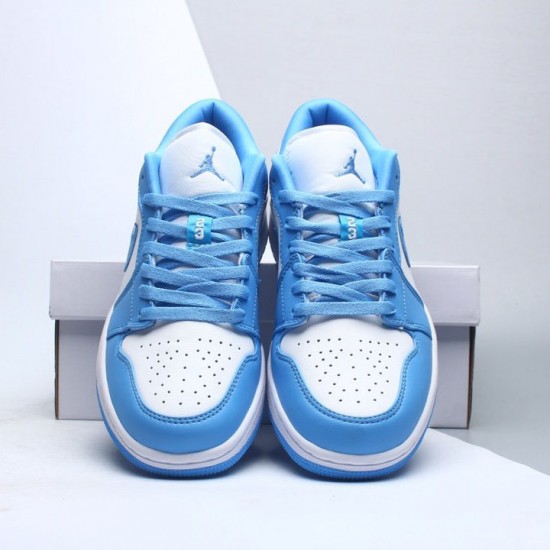 Nike Air Jordan 1 Low UNC University Blå/Hvid AO9944 441