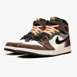 Nike Air Jordan 1 High OG "Hand Crafted" DH3097 001 Dame/Herre Brown